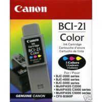 Original BCI21(Colour) ink for canon printer